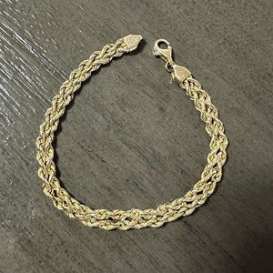 14K Gold Peru Bracelet